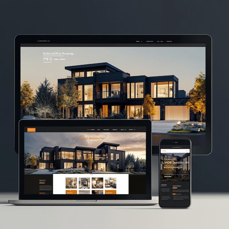 Real estate website design for US realtors